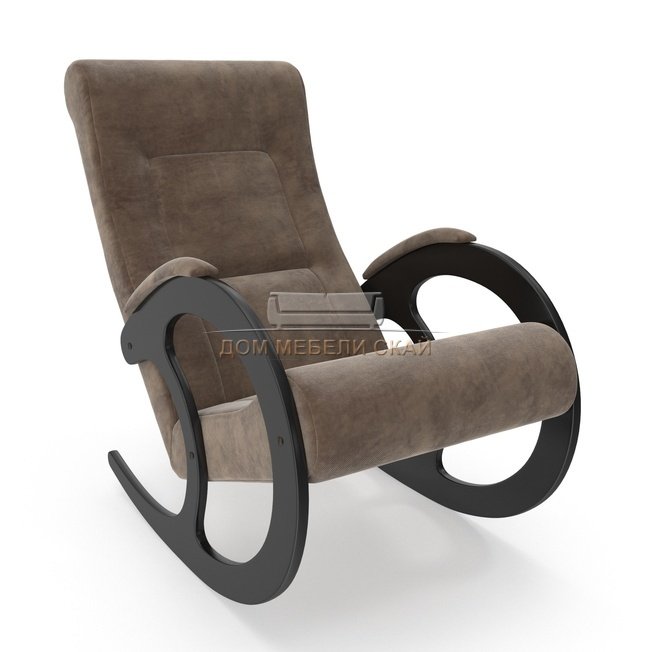 Кресло-качалка Модель 3, венге/verona brown