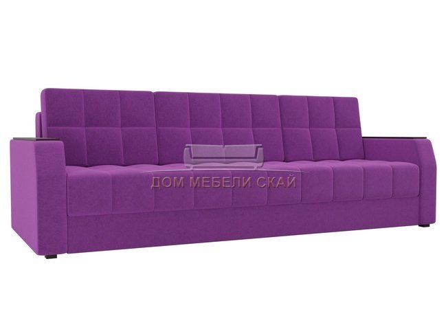 Диван-кровать Атлантида Б/С, фиолетовый/микровельвет