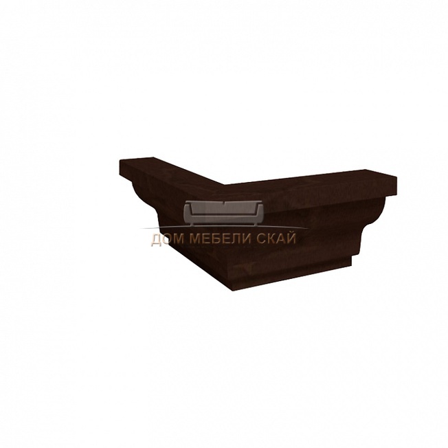 Уголок Montpellier 1, орех шоколадный