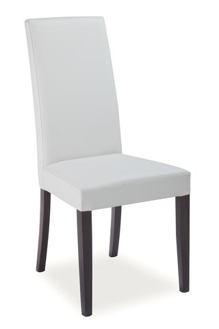 Стул ALBA, экокожа белого цвета