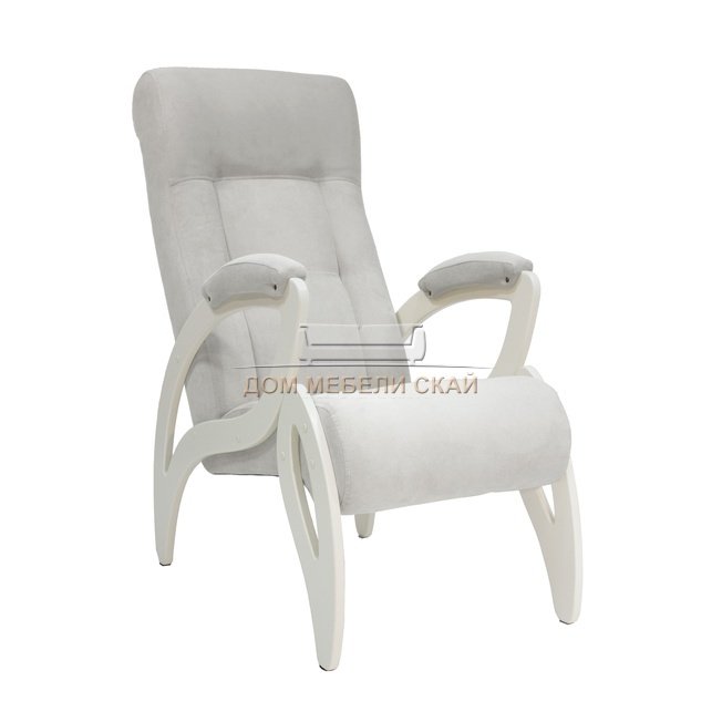 Кресло для отдыха Модель 51, дуб шампань/verona light grey