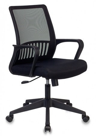 Кресло офисное MC-201, черная ткань