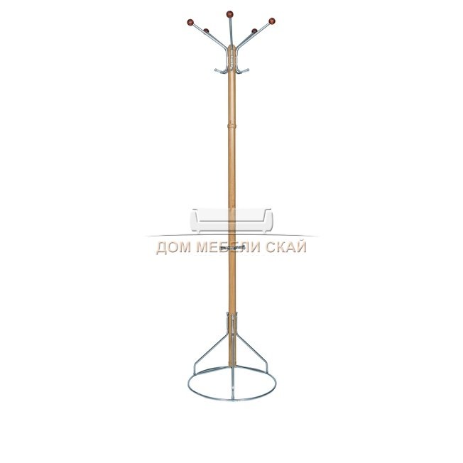 Вешалка напольная Leset Маро-5, бук