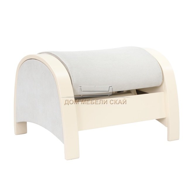 Пуф Milli Fly, дуб шампань/verona light grey