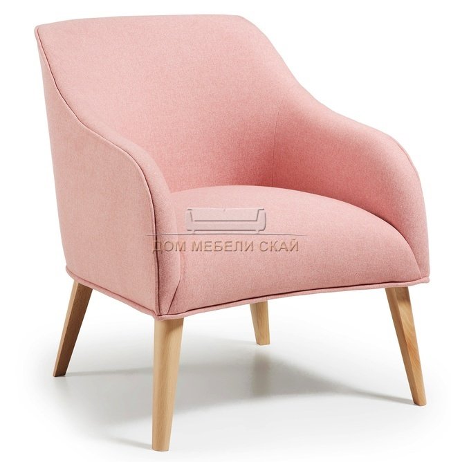 Кресло Lobby, розовое