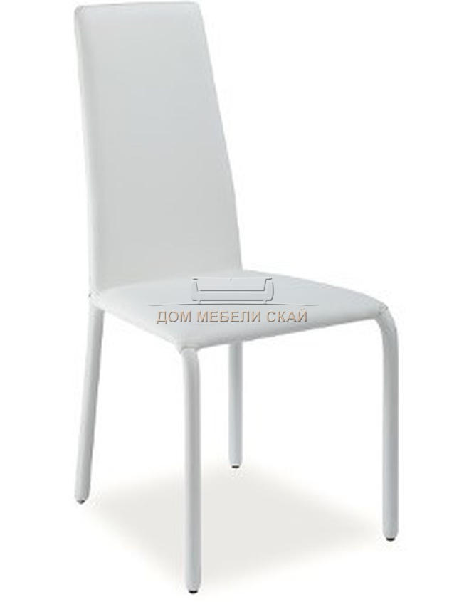 Стул Dora, экокожа белого цвета