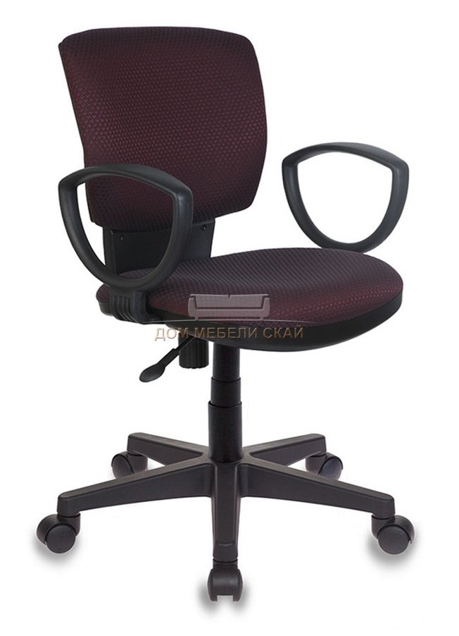 Кресло офисное CH-626AXSN, темно-бордовая ткань