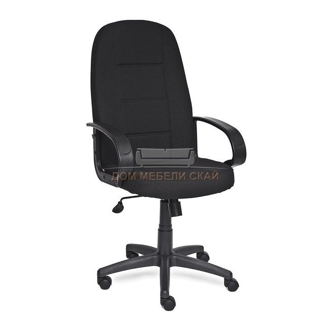 Кресло офисное CH747, черная рогожка