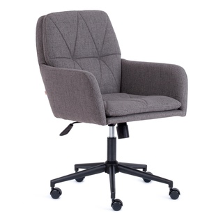 Кресло офисное GARDA, рогожка серого цвета фостер 19