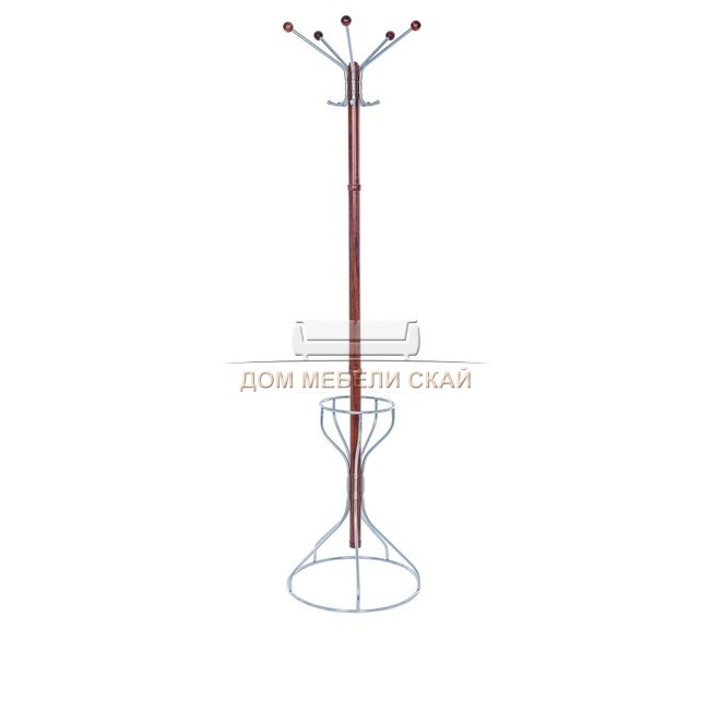 Вешалка напольная Leset Маро-3, вишня