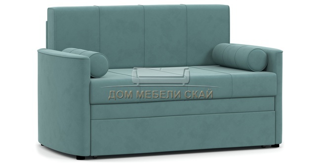 Диван-кровать Мелани 120, велюр ментоловый ТД 334
