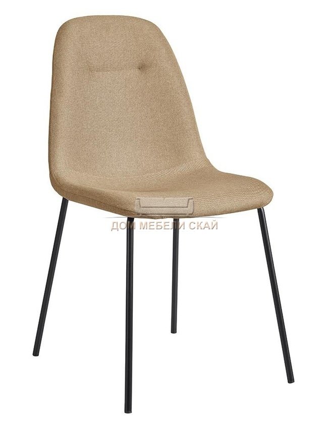 Стул С-1101, рогожка бежевого цвета