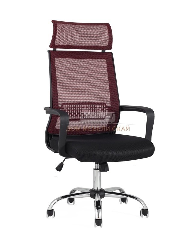 Кресло офисное TopChairs Style, красное