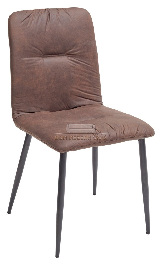 Стул DERBY, велюровый коричневого цвета