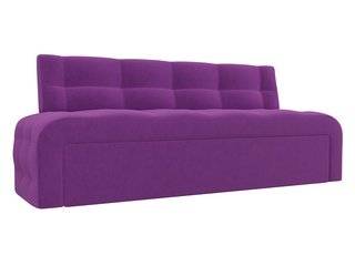 Кухонный диван со спальным местом Люксор, фиолетовый/микровельвет