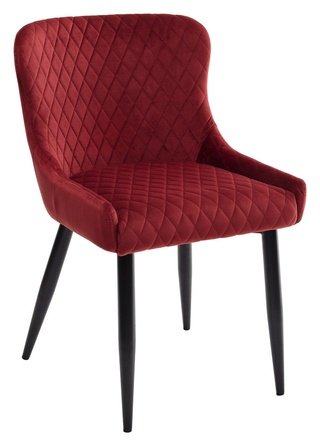 Стул BADEN, uf910-11 wine red велюровый красного цвета