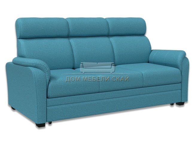 Диван-кровать Омега 1400, голубая рогожка