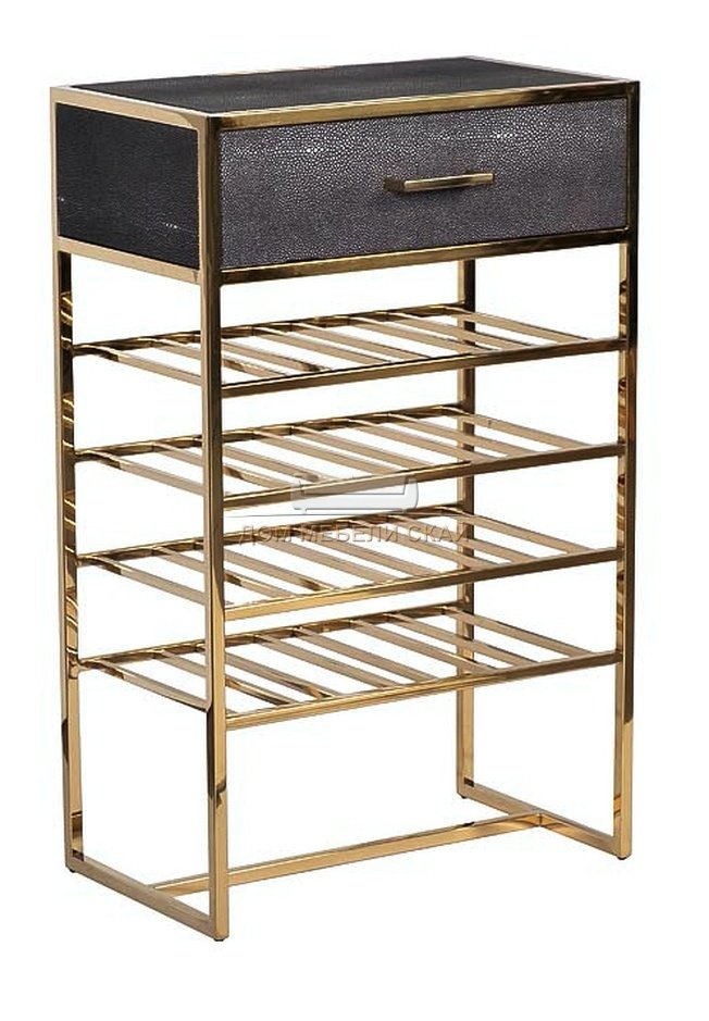 Стеллаж для вина (золото) 46AS-SH4612-GOLD