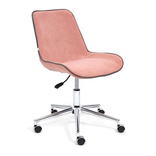 Офисное кресло Style, флок розовый 137