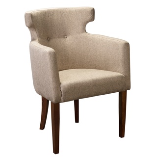 Стул-кресло Виго Сканди, рогожка бежевого цвета
