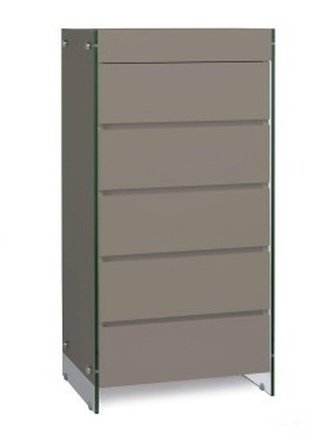 Комод 5 ящиков Tradiction, коричневый