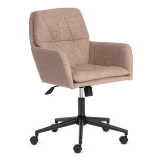 Кресло офисное GARDA, рогожка светло-коричневого цвета фостер 3