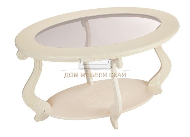 Стол журнальный Leset Виват С, дуб шампань