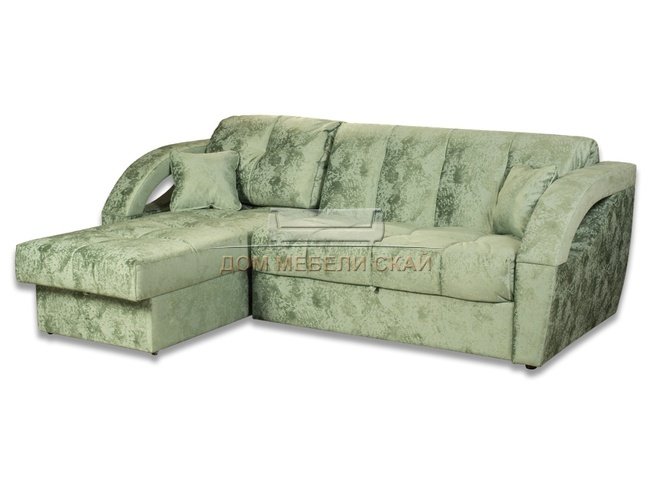 Угловой диван-кровать Палермо 1450, ментоловый