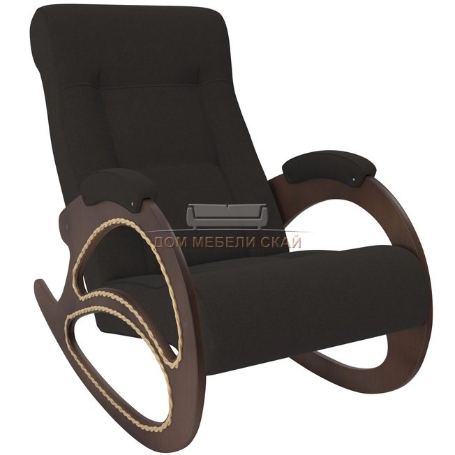 Кресло-качалка Модель 4, орех/montana 100