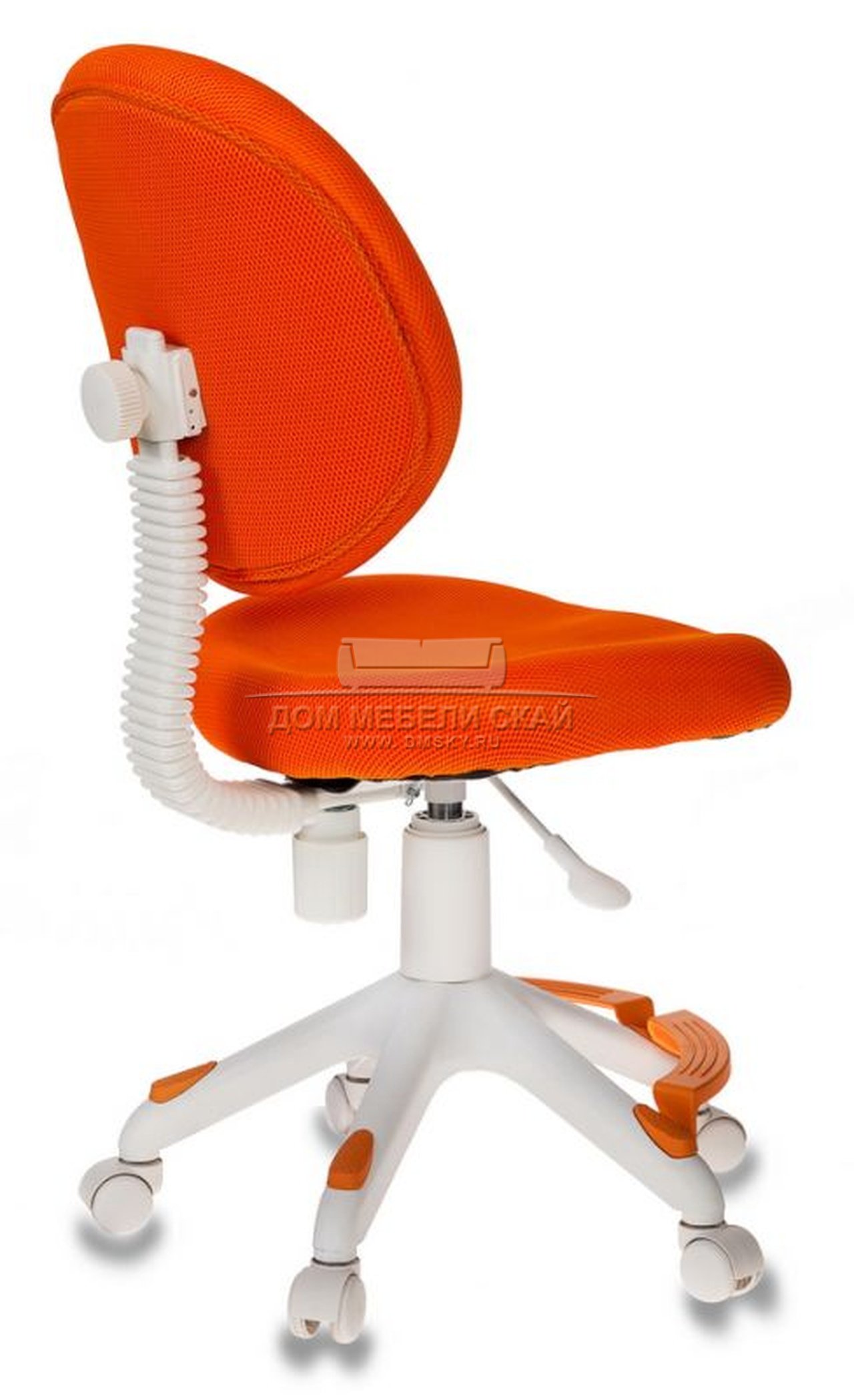 Кресло детское Бюрократ KD-w6-f/TW-96-1 оранжевый