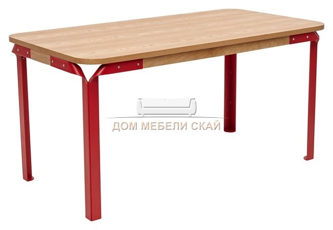 Стол обеденный APSARAS, красный