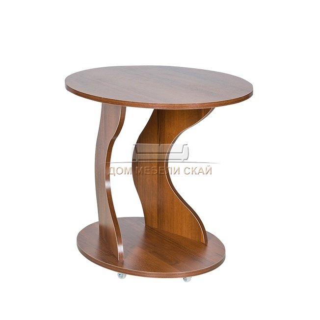 Подкатной столик Leset Сатурн, орех