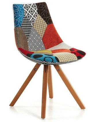 Стул Armony, рогожка синего цвета