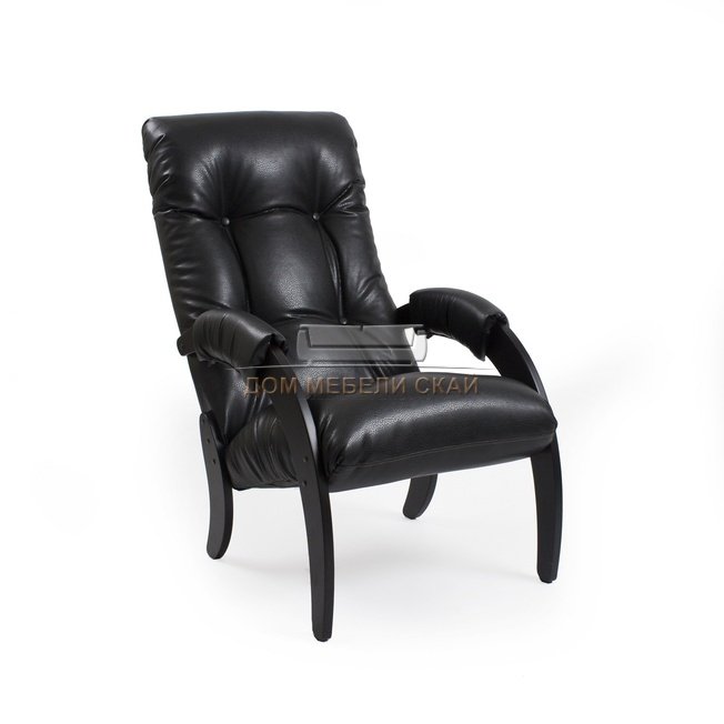 Кресло для отдыха Модель 61, венге/vegas lite black