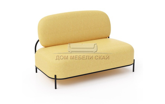 Диван 2-х местный SOFA 06-02, желтый A652-21