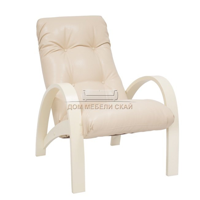 Кресло для отдыха Модель S7, дуб шампань/polaris beige
