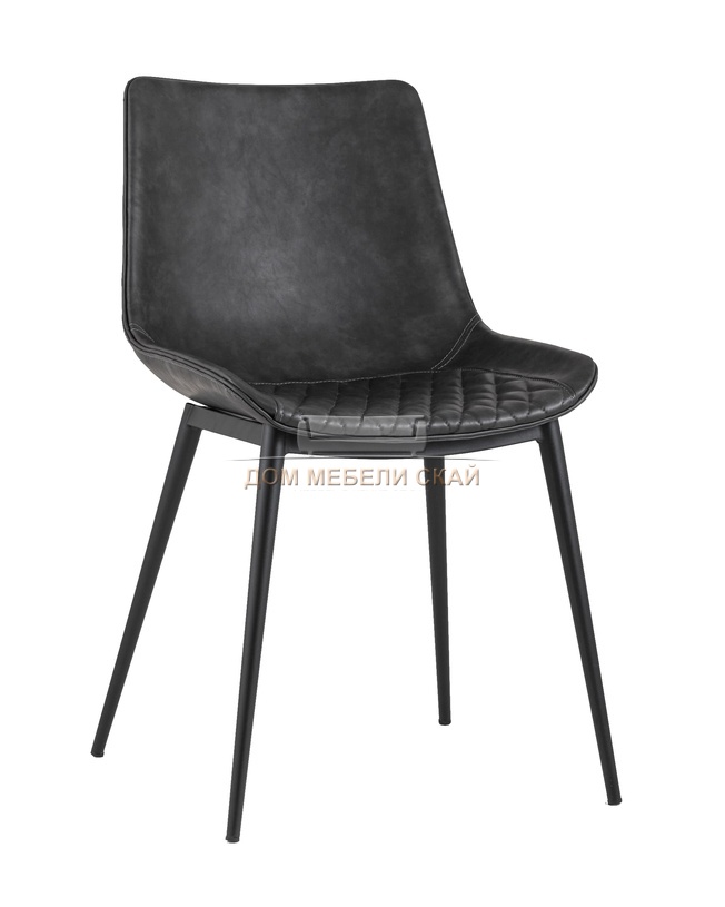 Стул Texas, экокожа серого цвета