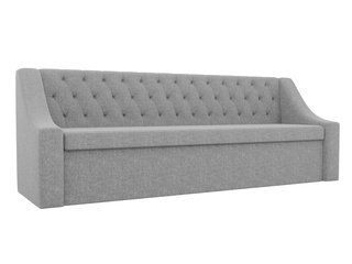 Кухонный диван со спальным местом Мерлин, серый/рогожка