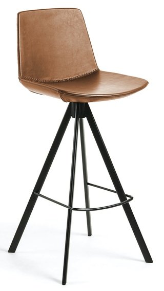 Барный стул ZAST, светло-коричневый