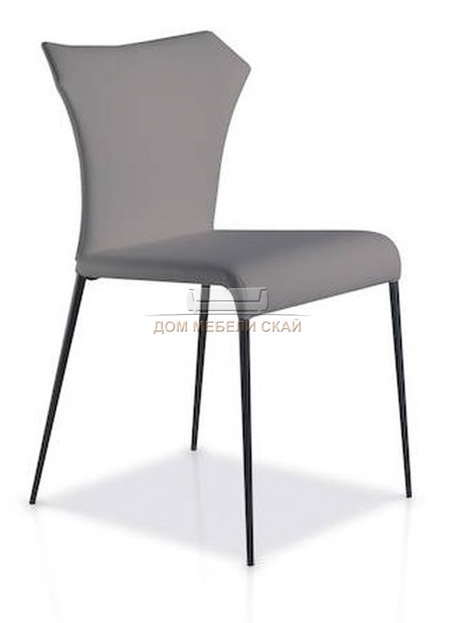 Стул HY219, экокожа серого цвета