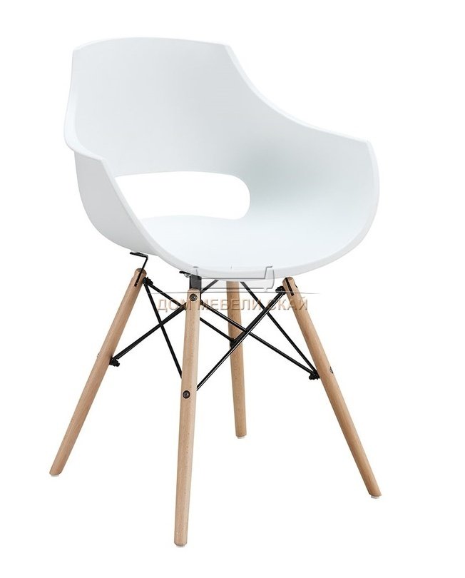 Стул PС-07, matt white белого цвета