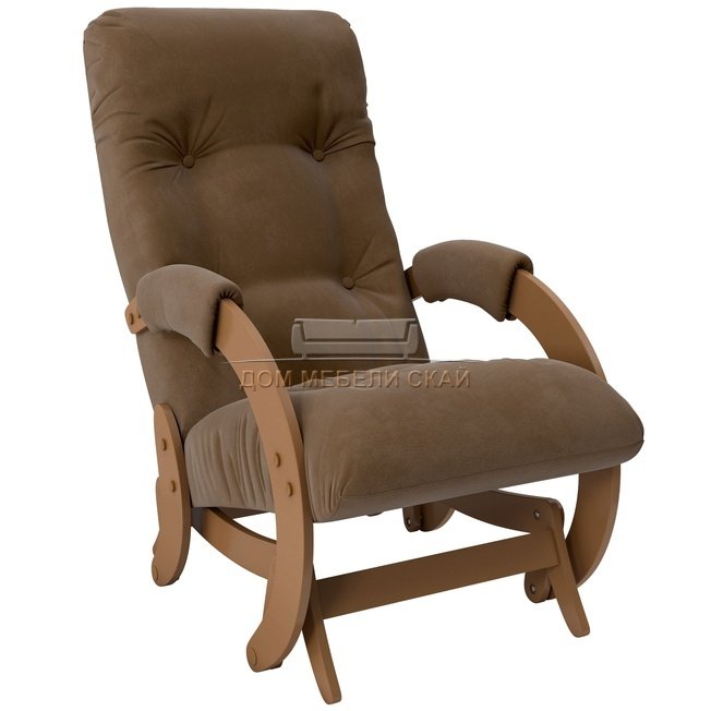 Кресло-глайдер Модель 68, орех/verona brown