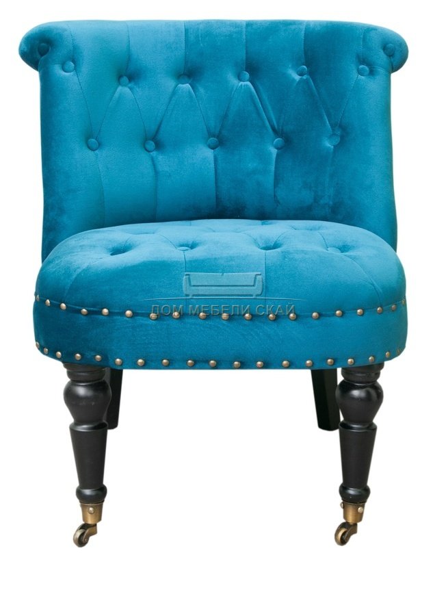 Кресло Aviana, blue velvet