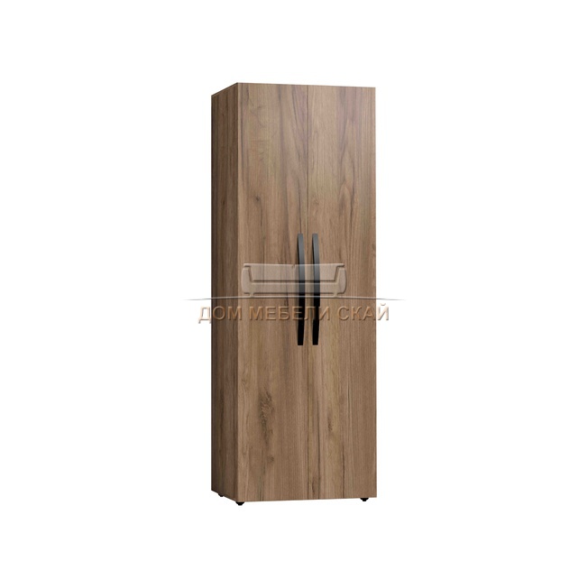 Шкаф 2-дверный для одежды Nature 54, дуб табачный craft