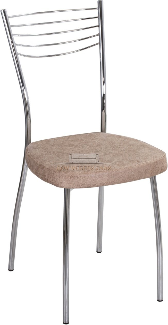 Стул Омега-1, Z-5 экокожа бежевого цвета