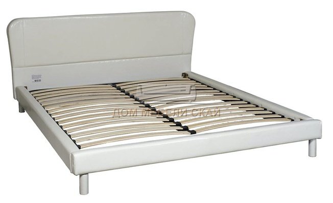 Кровать двухспальная белая PJB-017