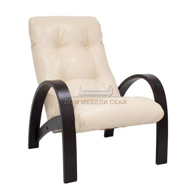 Кресло для отдыха Модель S7, венге/polaris beige