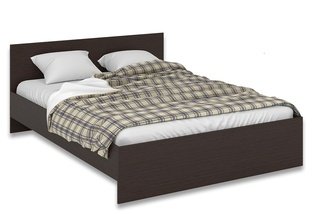 Кровать двуспальная Лофтум 1600, венге