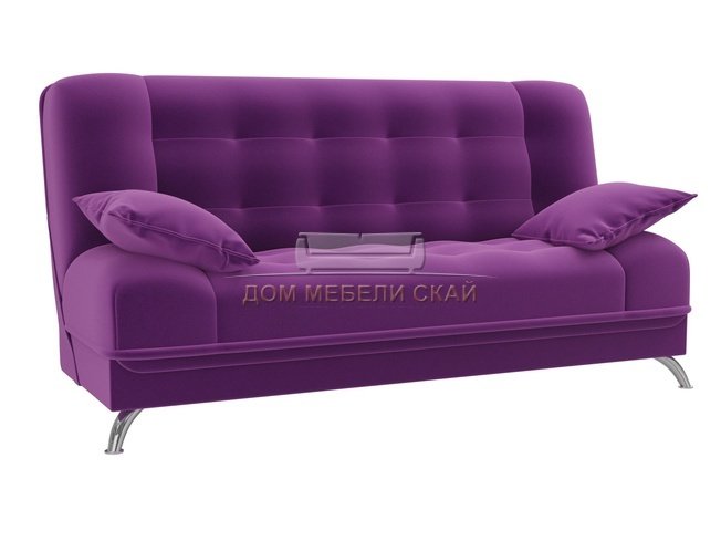 Диван-кровать Анна, фиолетовый/микровельвет