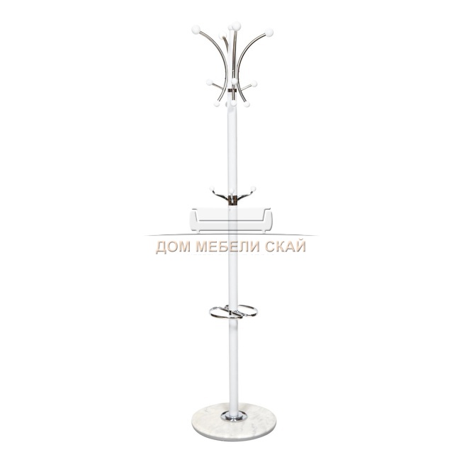 Вешалка XY-028, белый глянец